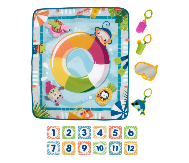 Fisher-Price Mata do zabawy Wakacyjna przygoda - 1013895 - zdjęcie 2